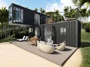 two story modular prefab shipping container house