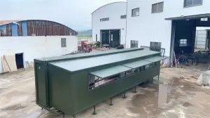 11.8m Transportable Steel Metal Building Removable Trailer Container House Trail