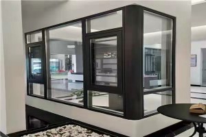 New Series of casement Window with Double Tempered Glass Aluminum thermal break system .