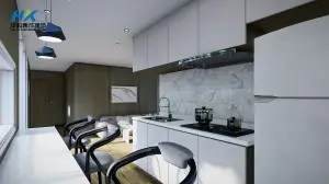 Multifunction Living Container Homes with solar panel