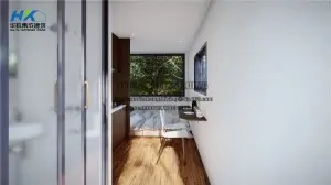 1x20ft Tinny Container House big living