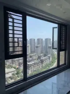 New Series of casement Window with Double Tempered Glass Aluminum thermal break system .