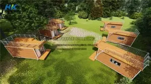 1x20ft Tinny Container House big living