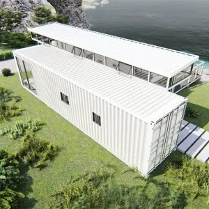 Two bedrooms prefabricated container beautiful homes