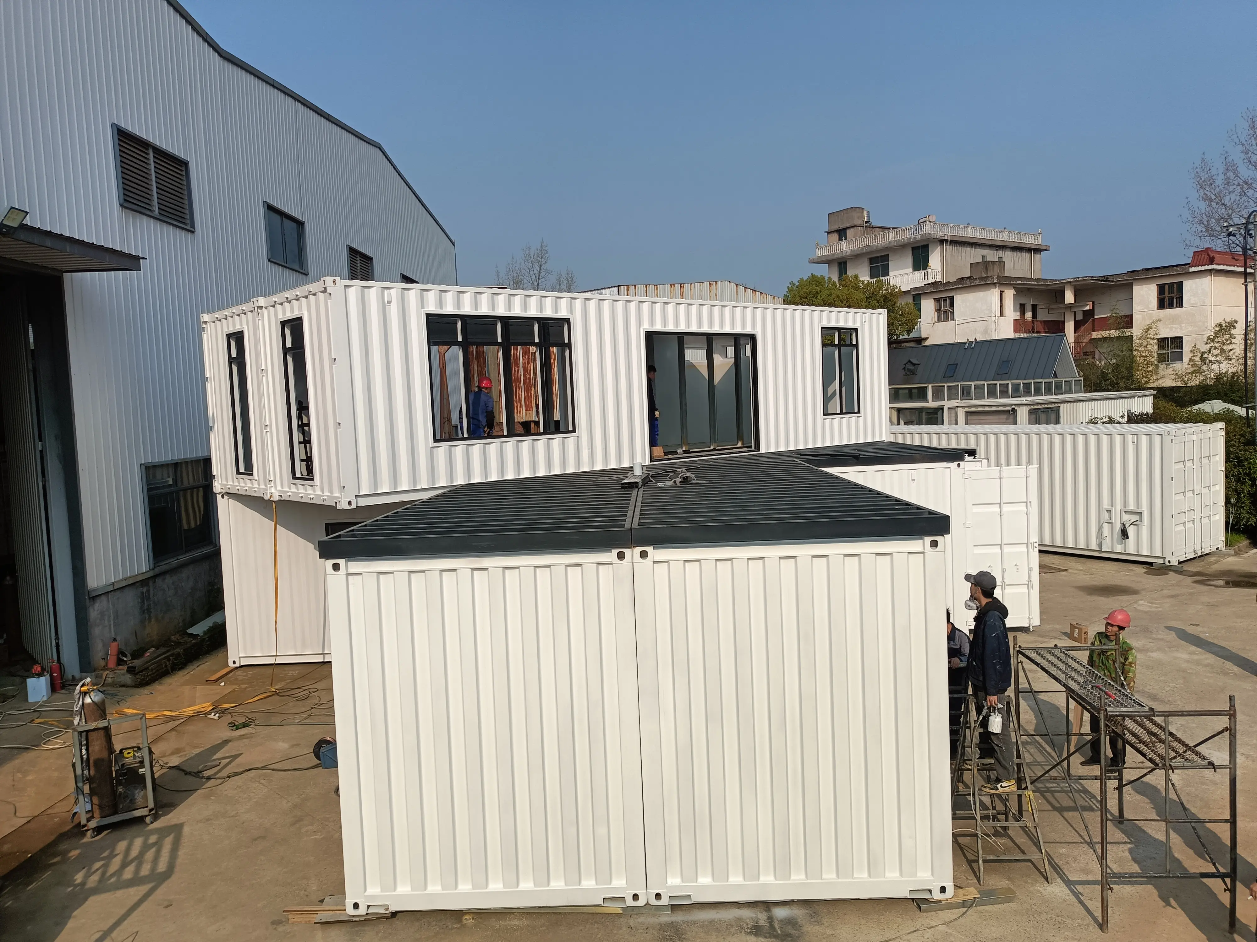 Container house’ Transport to USA