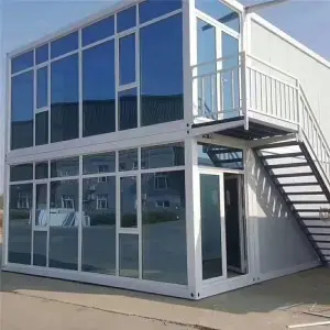Affordable prefabricated modular flat pack container house