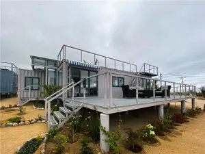 From Cargo to comfortable dream house,made from shipping containers