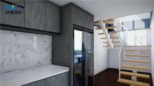 Multi Storey Steel Structure Building Modern House Design Garden House Villa Style container house