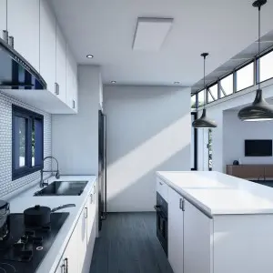 Two bedrooms prefabricated container beautiful homes