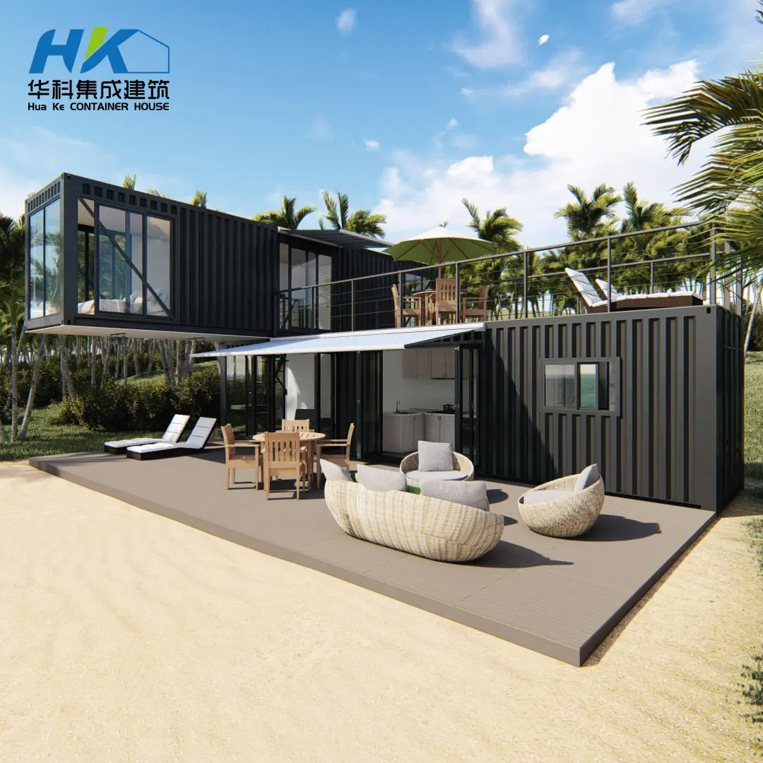China Cheap price 20 Foot Shipping Container Home Floor Plans - two story modular prefab shipping container house – HK prefab