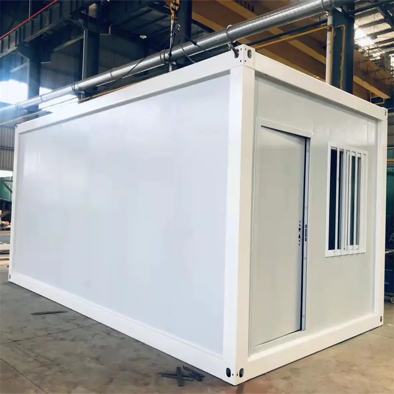 Factory Price Prefabricated Flat Pack Container Camping Room – Flat pack low cost fast built container house for labor camp. – HK prefab