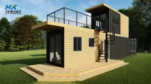 40ft+20ft Two-Storey a perfect blend of modern design Container House