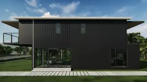 New Luxury 4*40ft Villa Customizable Prefabricated building Container House home